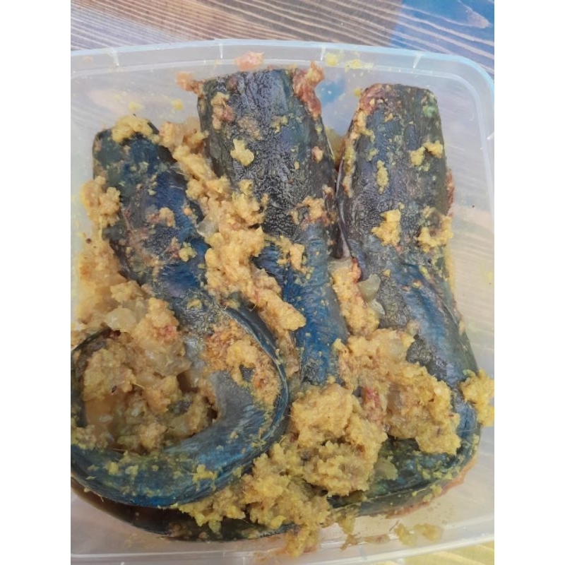 

ikan lele bumbu kuning Frozen lauk siap goreng bonus Kremesan Lengkuas