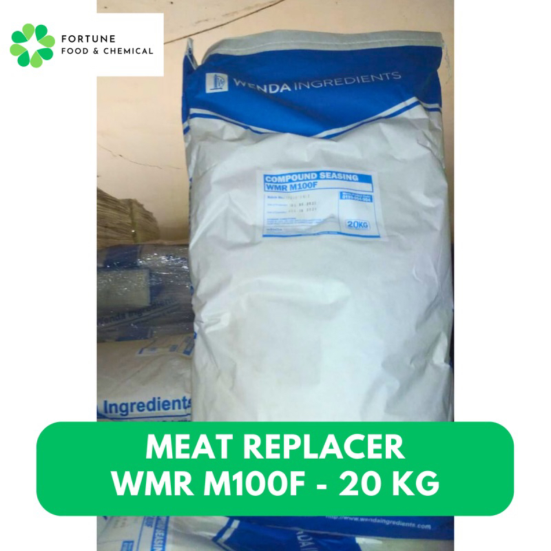 

WMR M100F Pengganti Daging Sapi, Ayam, Ikan, dll / Meat Replacer / 20kg