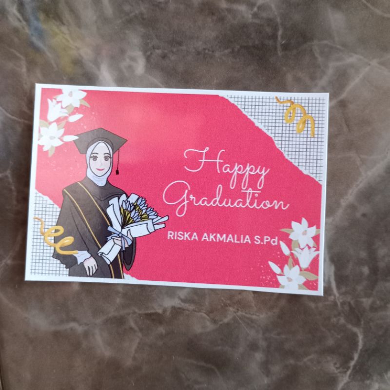 

kartu ucapan graduations/wisuda