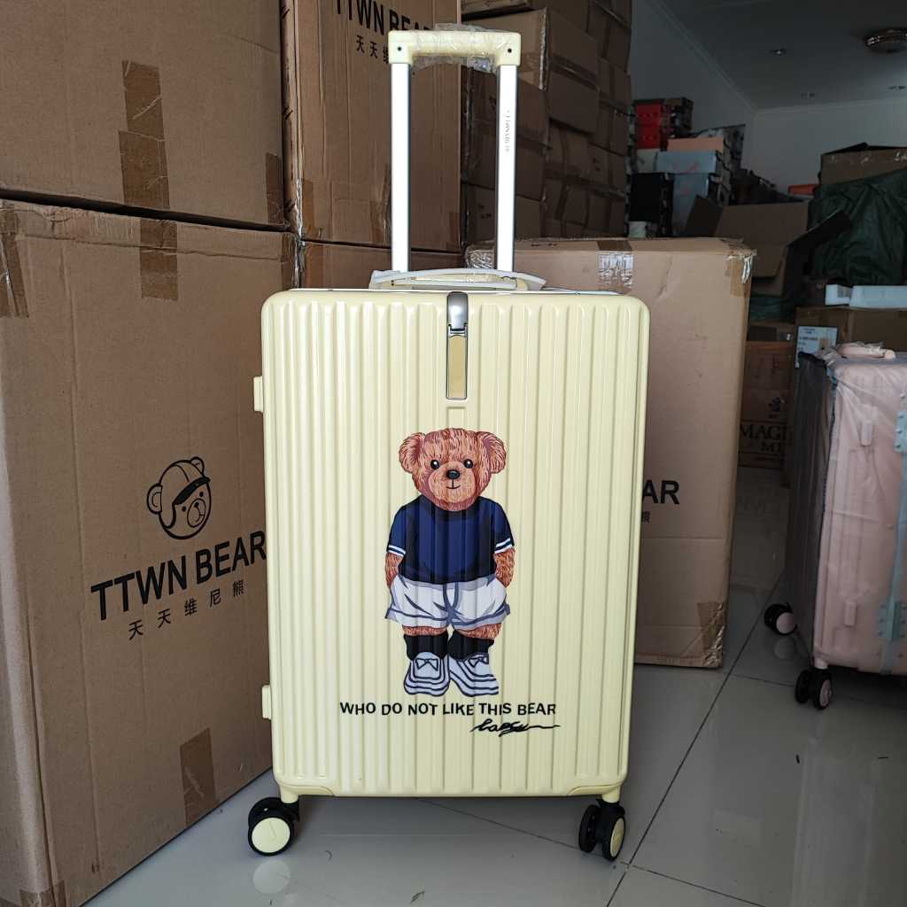 TTWN BEAR TTWNBEAR TN7002 YELLOW KOPER TTWN BEAR - SUITCASE TTWN BEAR - LUGGAGE TTWNBEAR