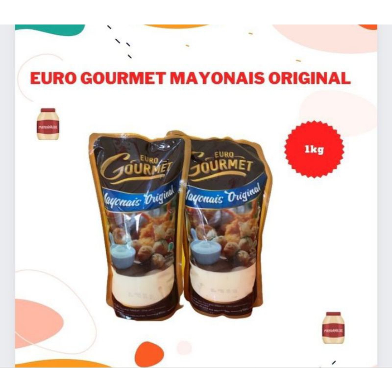 

EURO GOURMET MAYONNAISE ORIGINAL 1KG