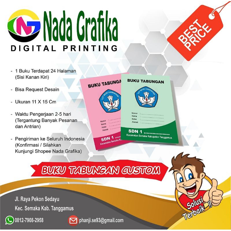 

buku tabungan custom