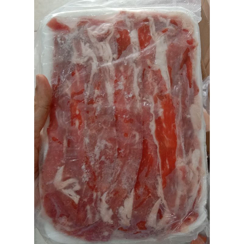 Shortplate /daging slice 500gr