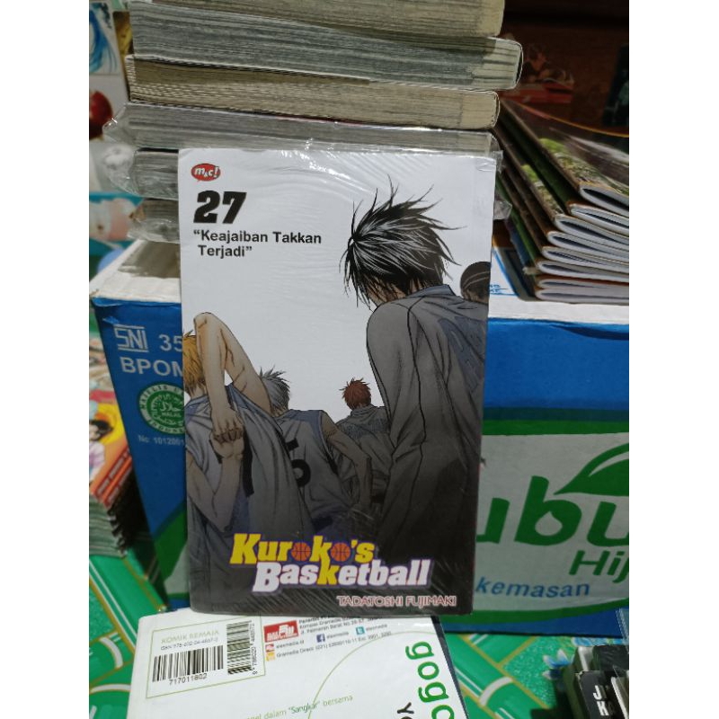 komik Kuroko's basketball 27 segel/ komik Kuroko's basketball vol 27 segel