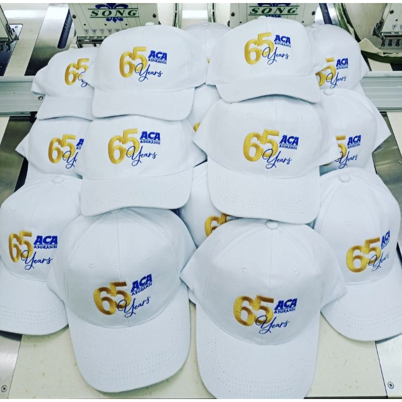 CUSTOM BORDIR TOPI KUALITAS PREMIUM