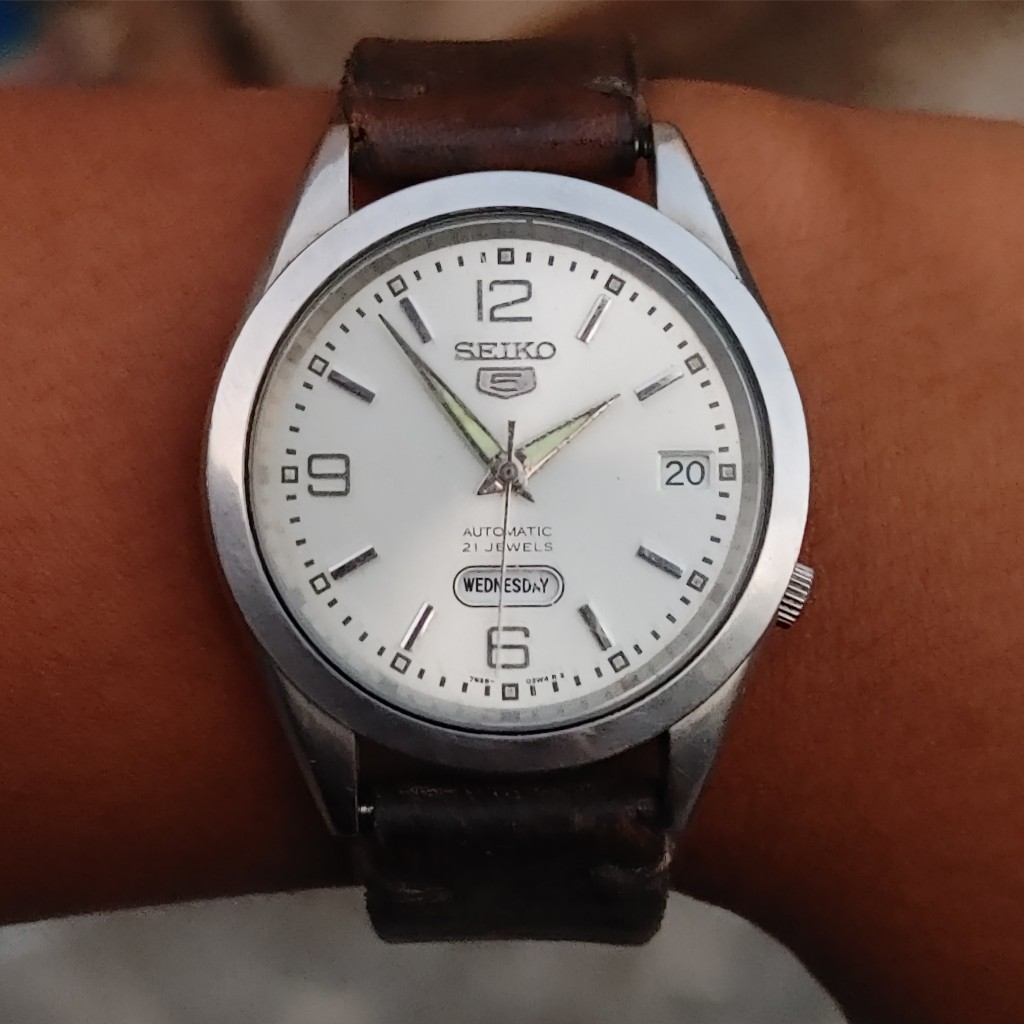 jam tangan seiko 5 automatic SNK619 caliber 7s26 original