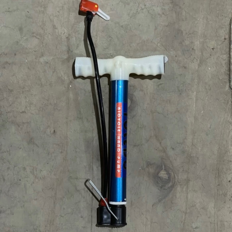Toledo Pompa Ban Sepeda Mini PENDEK Angin Manual Pompa Motor Bola Kompa Ban