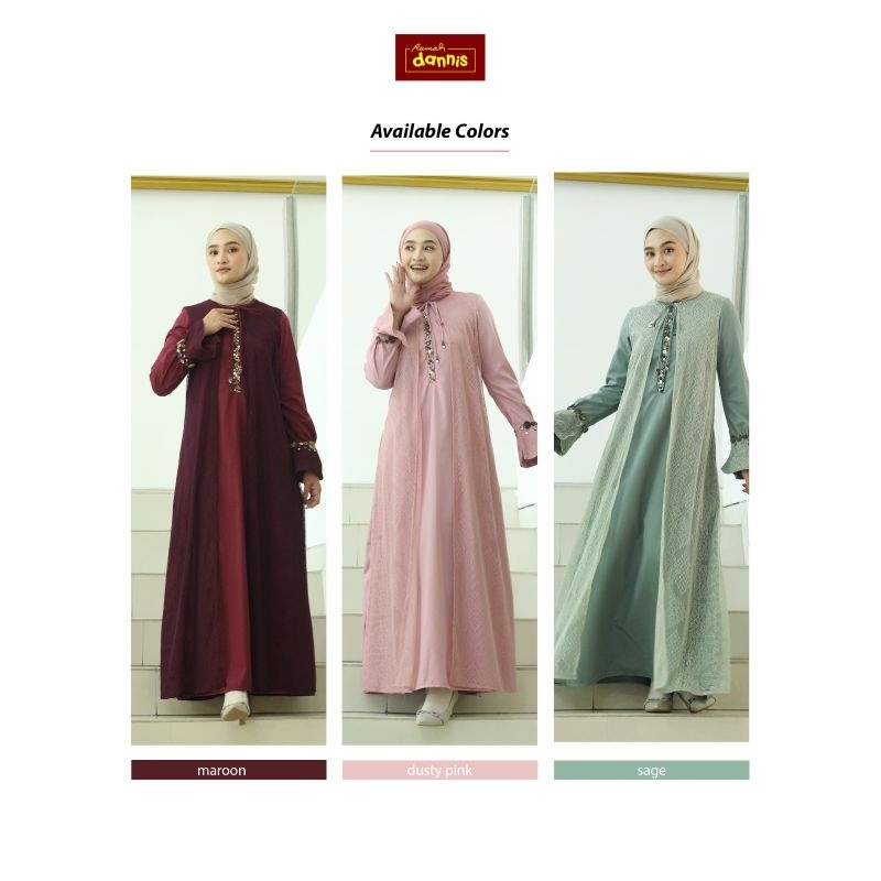 ABAYA DANNIS EXCLUSIVE || ABAYA DANNIS DEWASA TERBARU