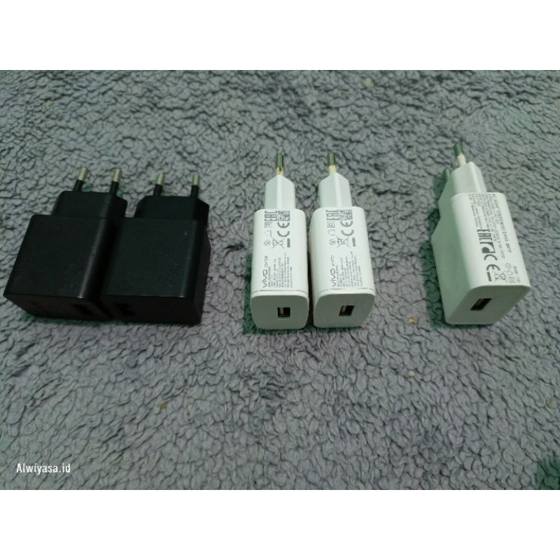 Adaptor Charger Samsung/Oppo/Xiaomi/Vivo/Asus/Lenovo 1A 2A ori copotan hp