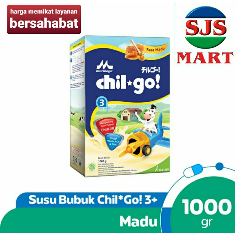 Morinaga Chil Go 3+ Powder 1000 gr