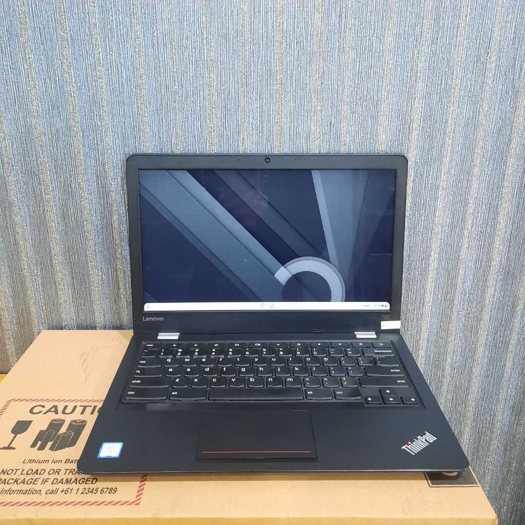 Seri Terbaru Lenovo Thinkpad Chromebook 13 Core i5-6300U Ram 4/128 Emmc Slim