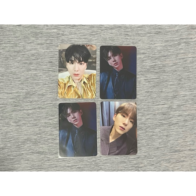 (SET 4pc) PHOTOCARD MONSTA X KIHYUN FOLLOW TRADING CARD NO LIMIT VOYAGER