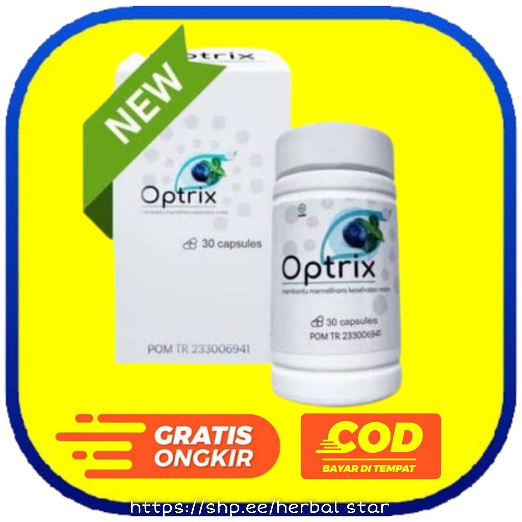 OPTRIX ASLI ORIGINAL - OPTRIX OBAT MATA MINUS PLUS SILINDER GLAUKOMA RABUN DAN KATARAK 100% PALING A