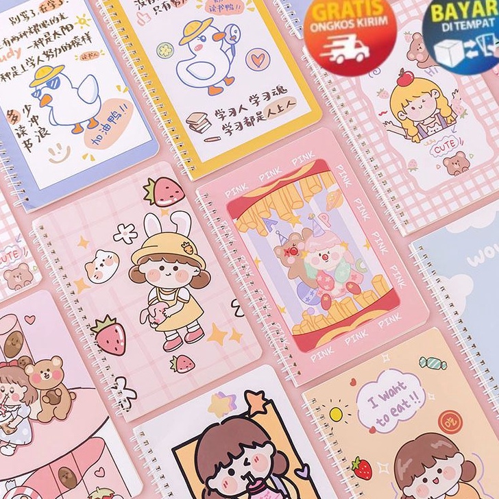 

Best Product SANDBOX KP116 BUKU TULIS MINI A5 MOTIF KARTUN NOTEBOOKING A5 MINI CARTOON MINI BOOK NOTEPAD KARAKTER BUKU TULIS RING MEMO KECILMURAHIMPORT