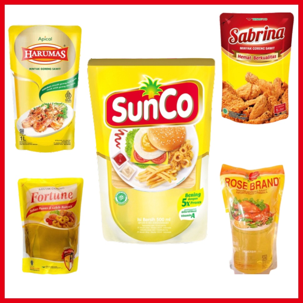 

jvxk 56 Minyak Goreng Kemasan Pouch 1 Liter Murah Bimoli Sunco Sania Filma Tropical 294