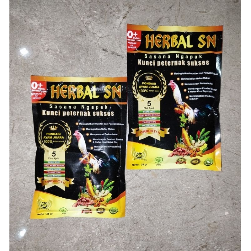 Jamu ayam Herbal SN