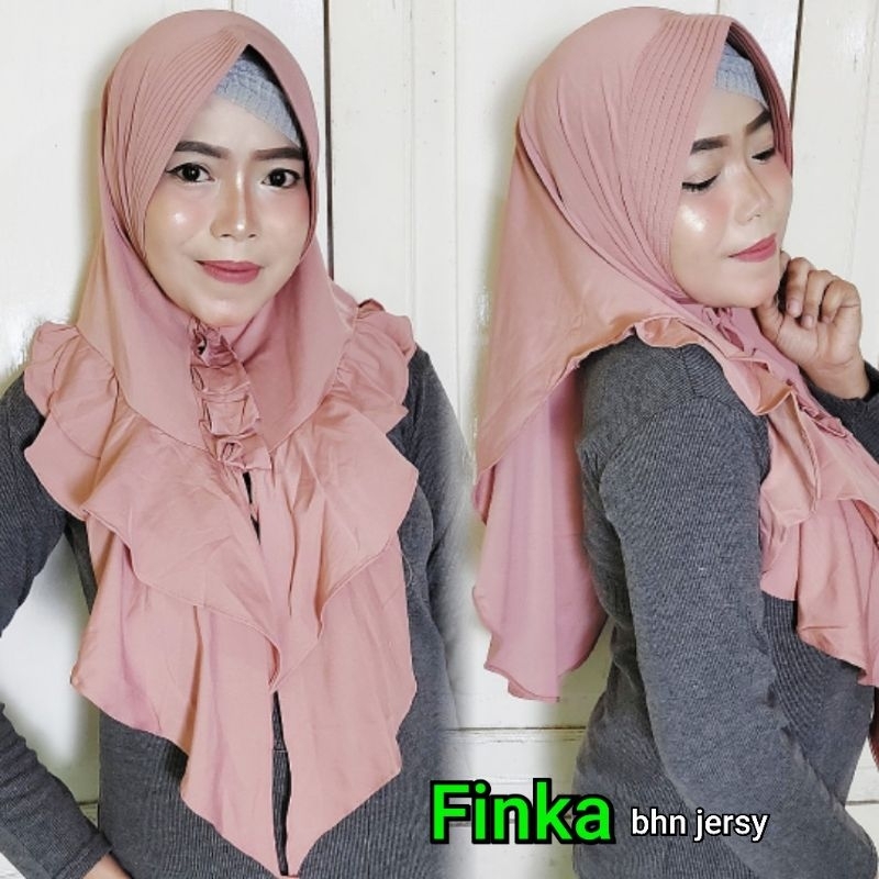 HIJAB INSTAN FINKA, HIJAB INSTAN JERSY, HIJAB INSTAN MURAH, HIJAB INSTAN KEKINIAN, HIJAB INSTAN REMP