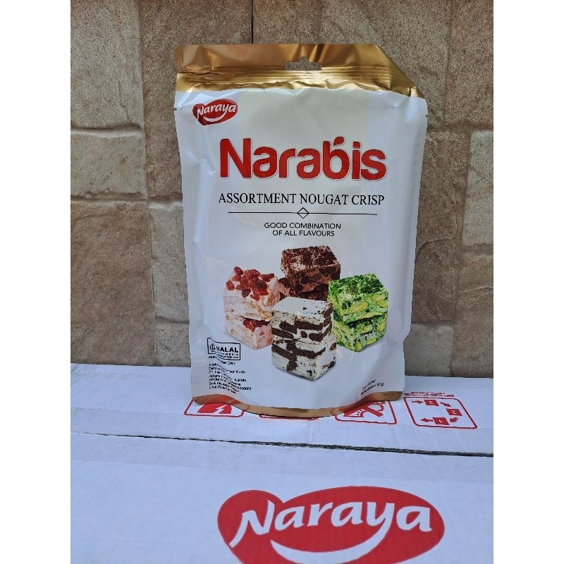 

Naraya Narabis Nougat 90gr varian mix