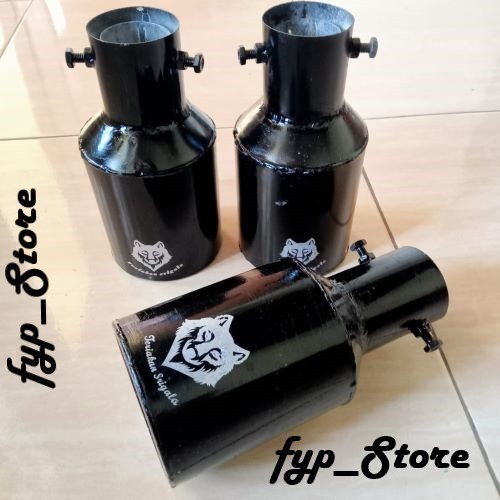 Knalpot srigala serigala mobil bensin L300 Granmax Carry Luxio elf ragasa umplung engkel canter Dyna