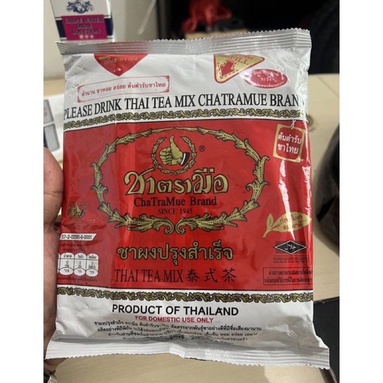 

PROMOAB2J Thai Tea Original Chatramue 4gr Teh MERAH Import Thailand 9