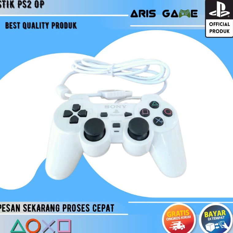 iw stick ps 2 stik ps 2 original ps2 putih