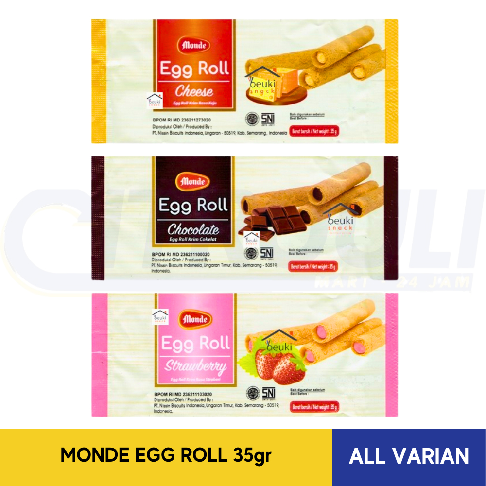 

MONDE EGG ROLL 35gr