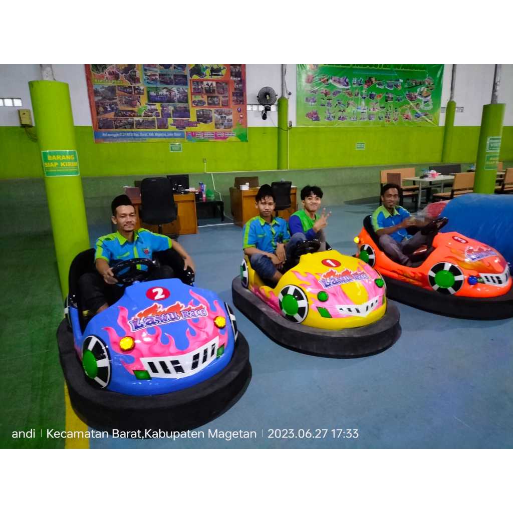 Boom Boom Car Wahana permainan anak odong kereta