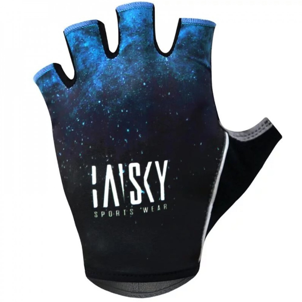 Sarung Tangan Baisky Half Finger Gloves Mirage Blue