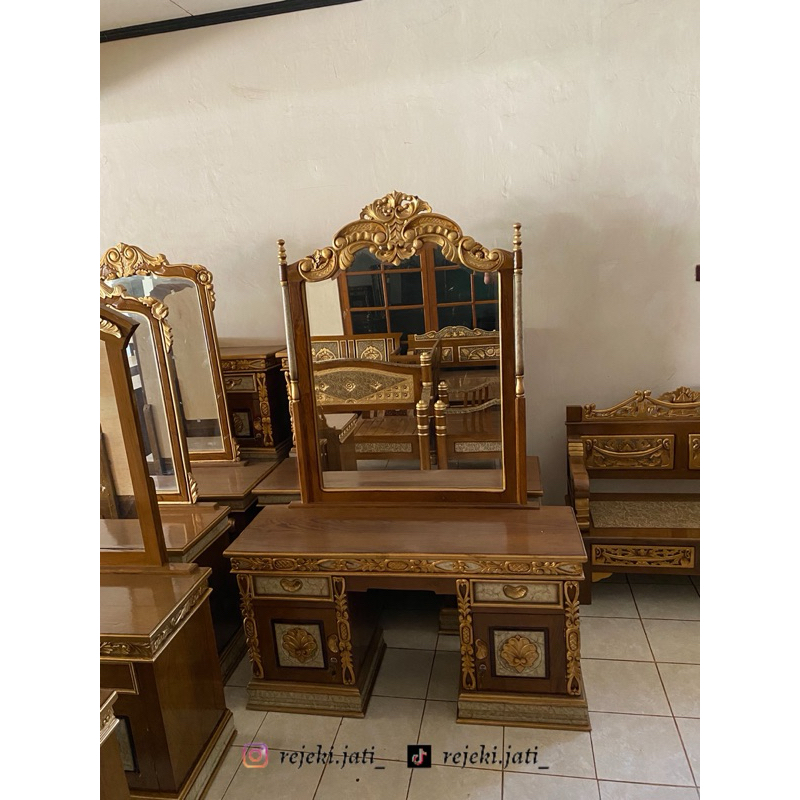 Tolet cermin minimalis cinta,produck asli jepara