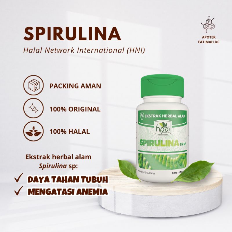 SPIRULINA HNI HPAI (HERBAL ANEMIA)