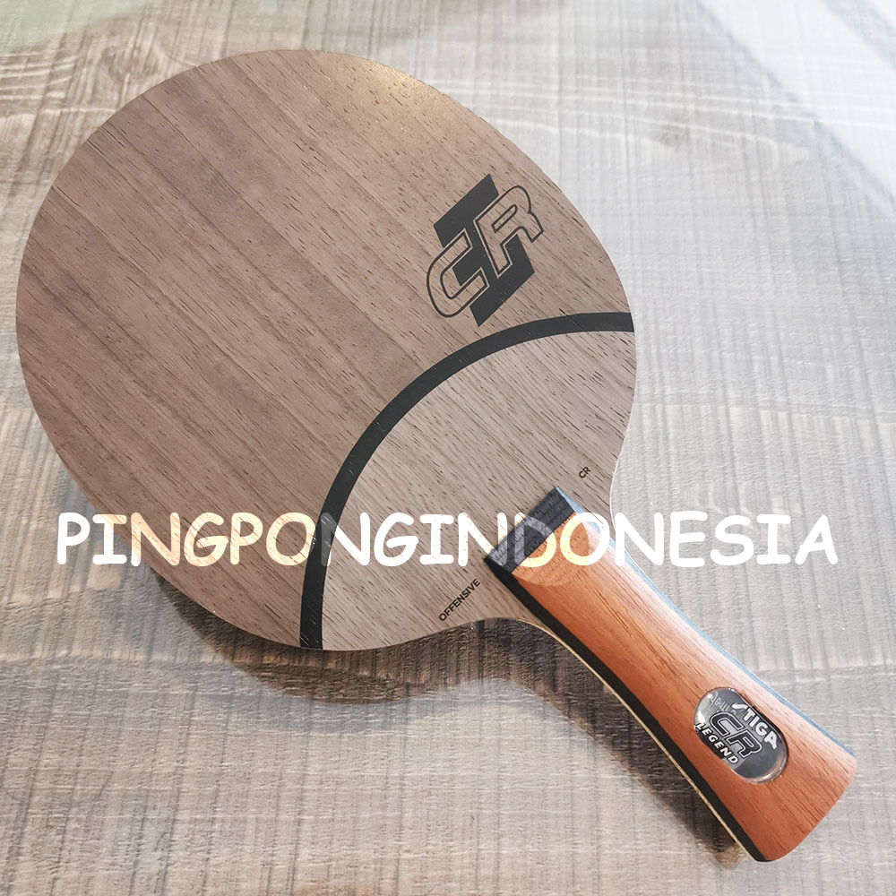 Stiga Offensive CR WRB JTTAA - Blade Kayu Pingpong Tenis Meja Bat Bet