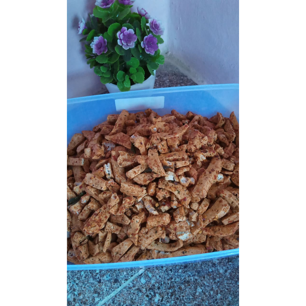 

Basreng Pedas daun jeruk