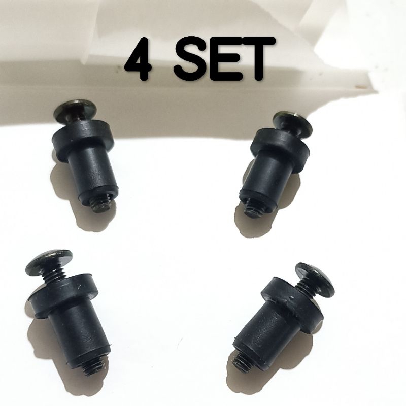 [4 Set] - BAUT Plus MUR Karet Tameng VISOR COVER DEPAN NMAX Aerox Lexi Vixion