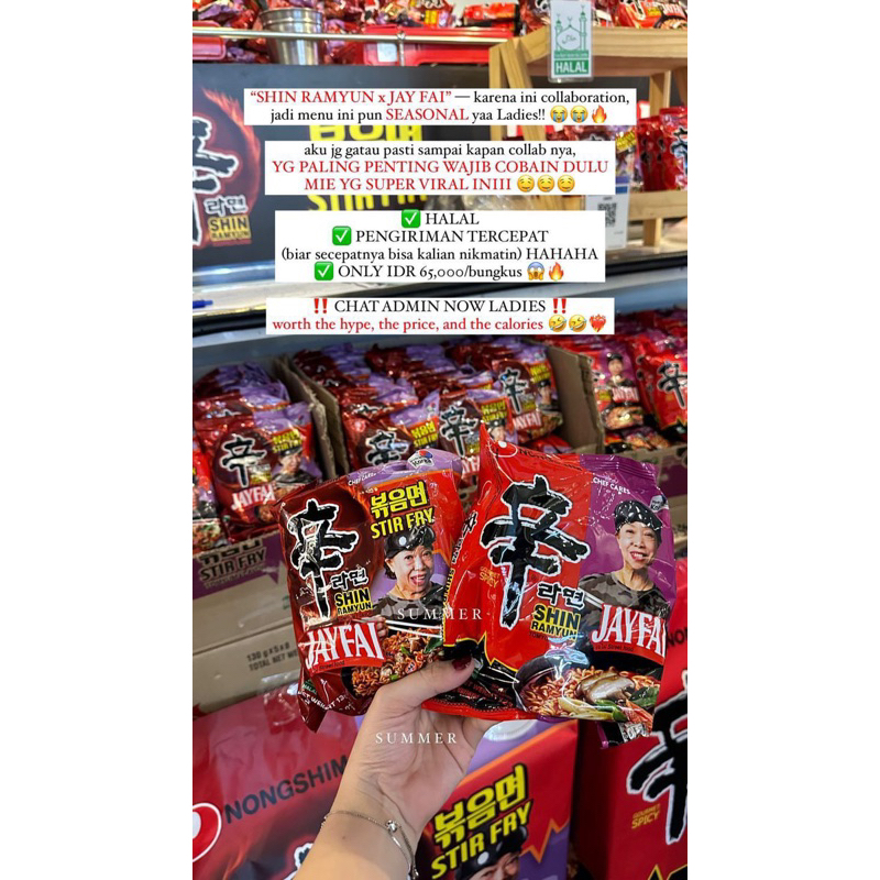 

SHIN RAMYUN x JAYFAI