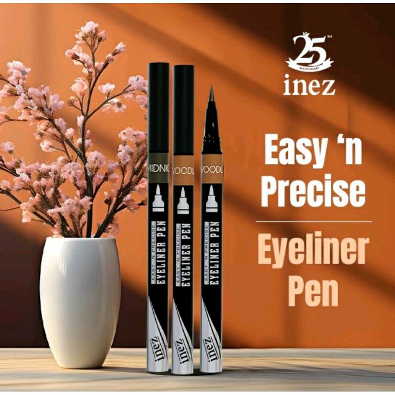 InezKosmetik EASY ‘N PRECISE EYELINER PEN (Garansi 100% Ori dan Safety) Premium Pensil Kecantikan wa