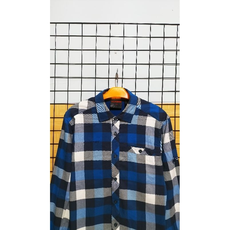 Flanel Mammut Swiss design full logo second original