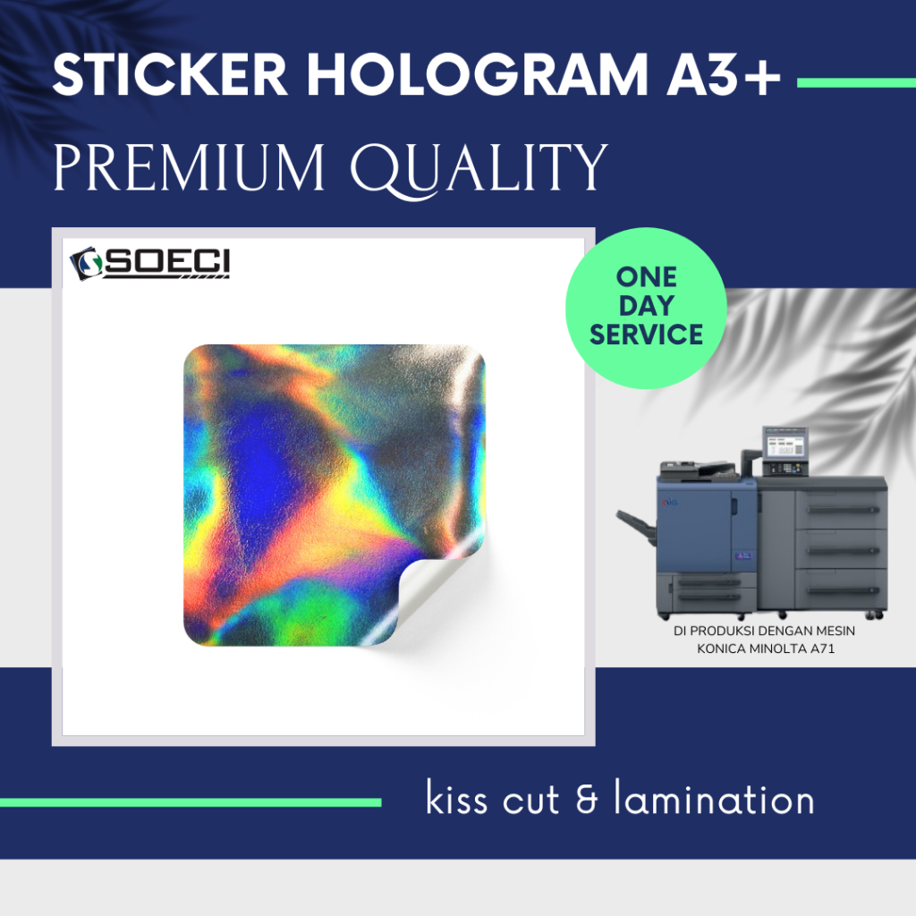 

PRINT STICKER HOLOGRAM | CETAK STICKER HOLOGRAM A3+