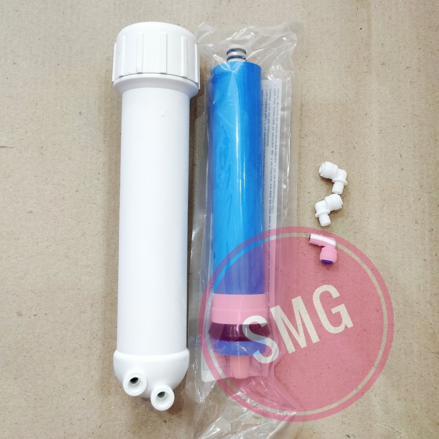 PAKET Housing Membran RO + Membran RO 100 GPD - COMPLETE SET 100GPD