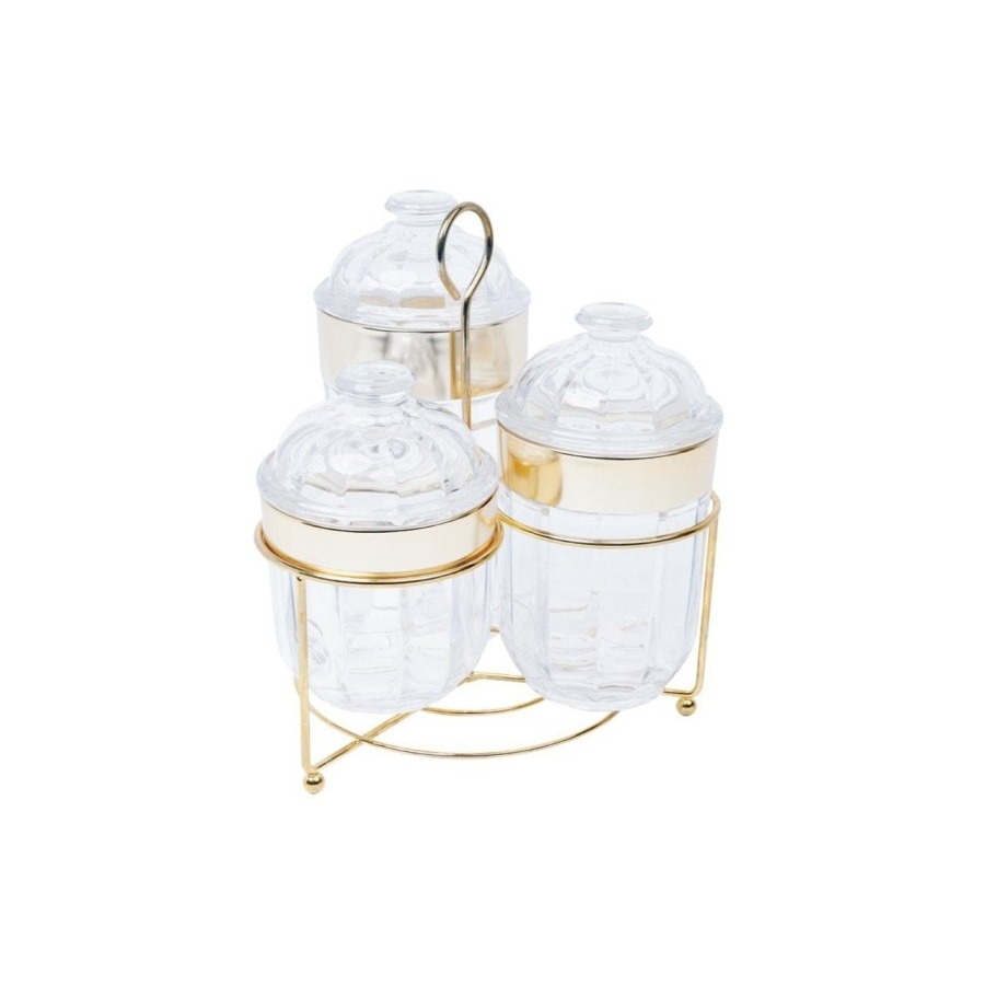Glass Candy Jar Vicenza Sachi VGC7504 / Toples Vicenza Wadah Saji