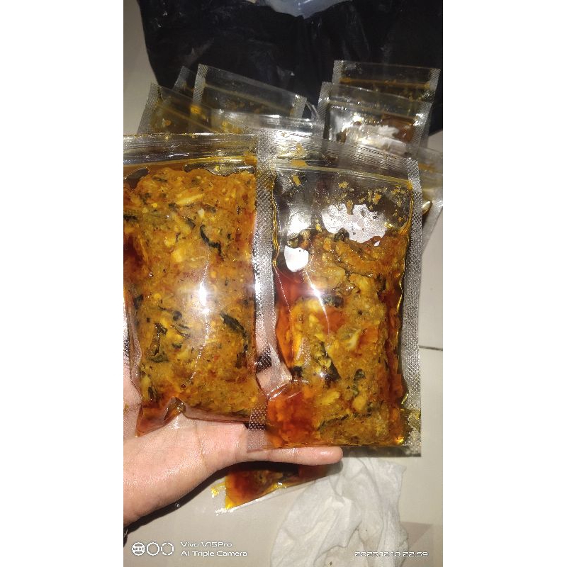 

Ikan belut pedas rica rica