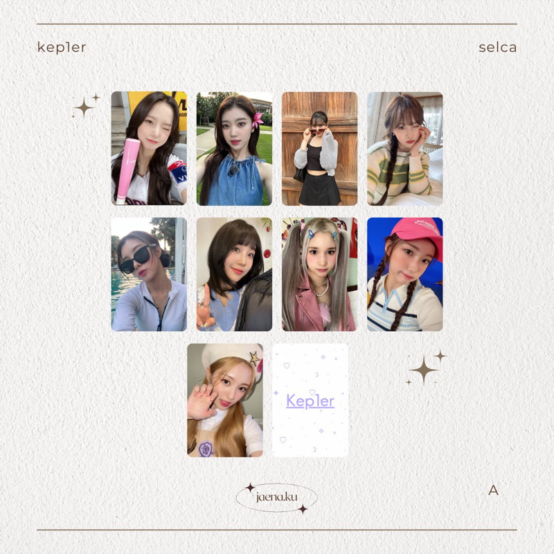 [KEP1ER] PHOTOCARD SELCA 5 KEP1ER