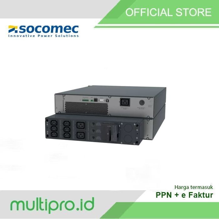 Socomec NeTYS RT 5000 - 11000VA UPS +BAT+MBP NRT3-OP-MBP