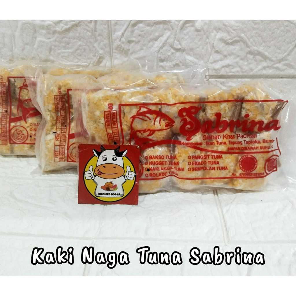 

SABRINA KAKI NAGA IKAN TUNA-FROZEN FOOD-BRONTZ JOGJA