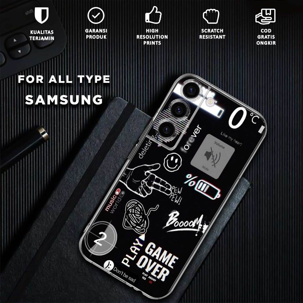 Case SAMSUNG A04S A04 A04E A03S A03 CORE A11 M11 A10S A10 Motif [NASA TICKET] - Casing Hp - Terlaris