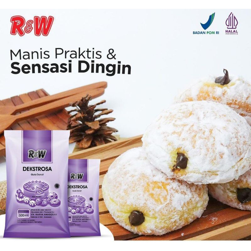 

Gula Donat Dingin /Dektrose 500 gram