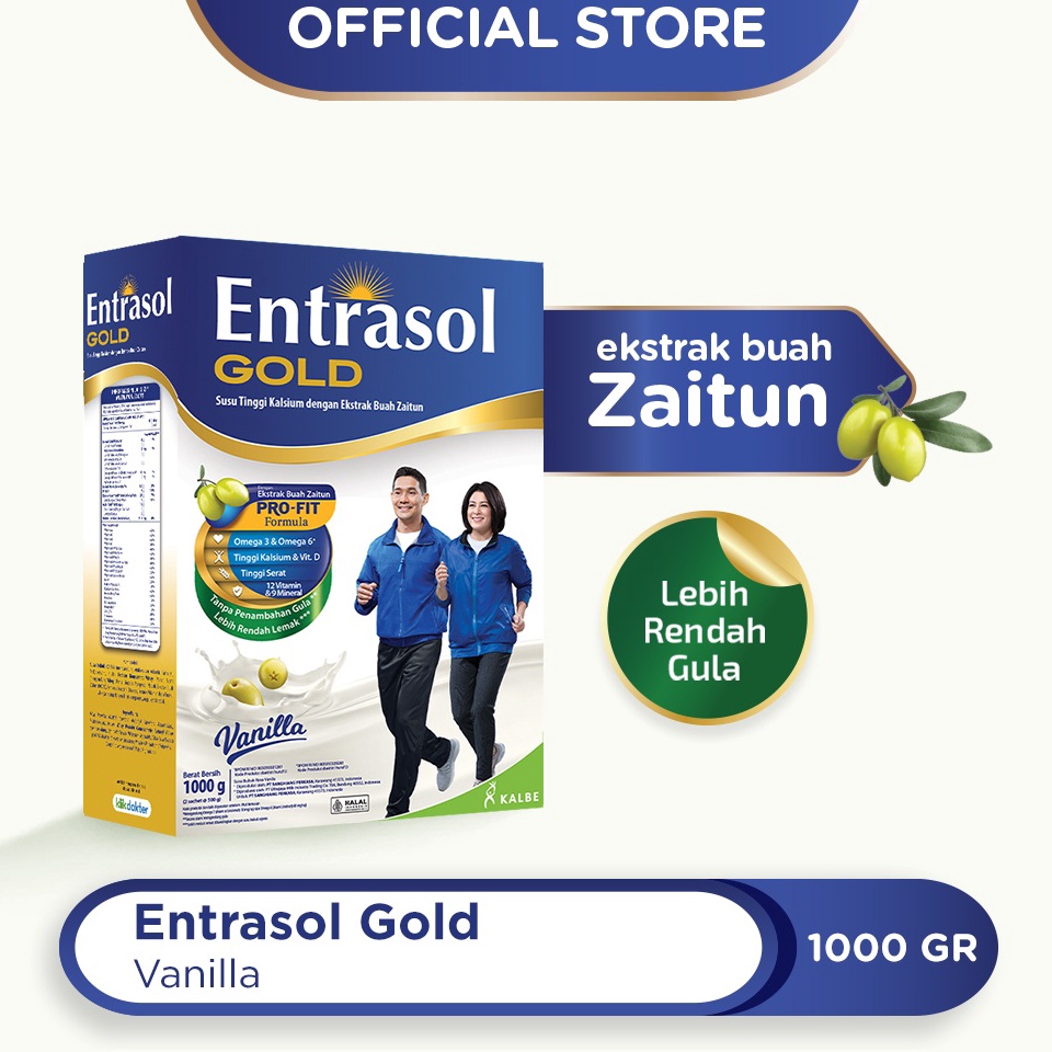 

KODE GTW659 ENTRASOL GOLD VANILLA 1 G