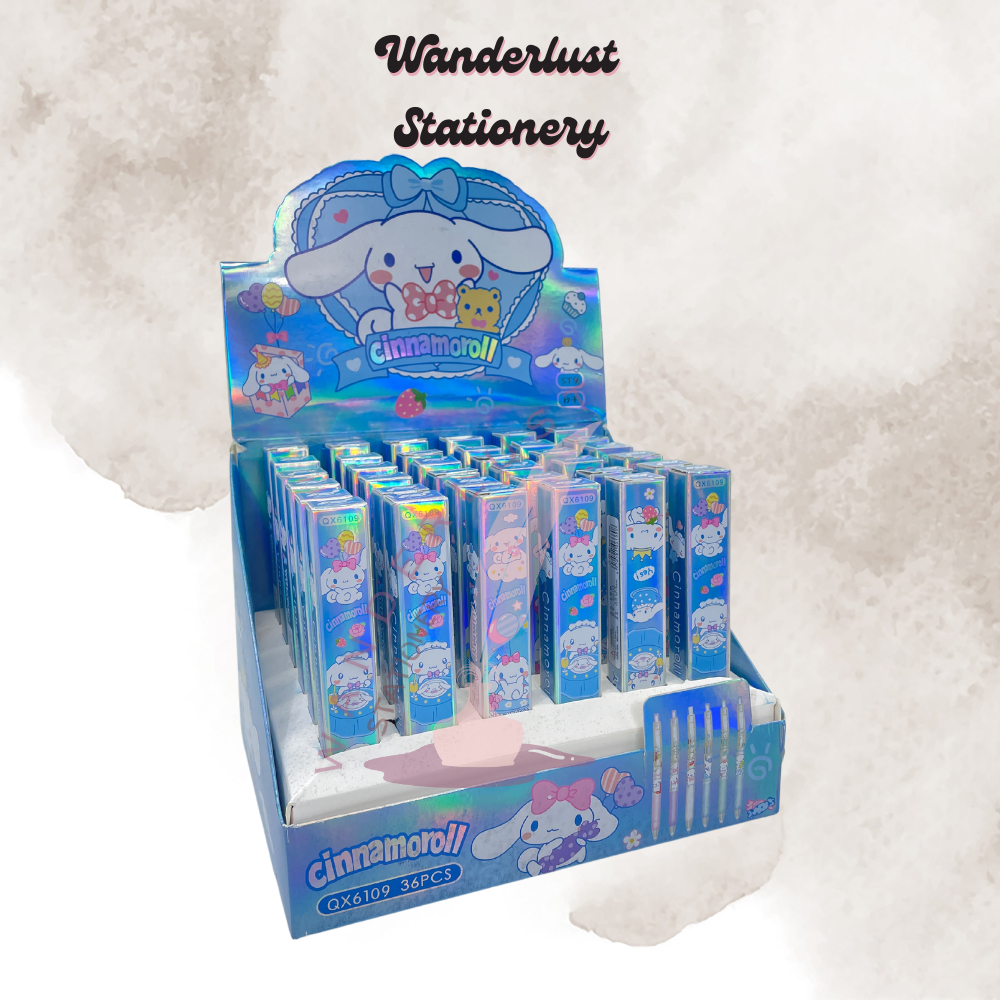 

Cinamoroll Blind Box Pen Sanrio Cinamoroll Kuromi Melody Pulpen Sanrio Pulpen Tinta Alat Tulis Sanrio
