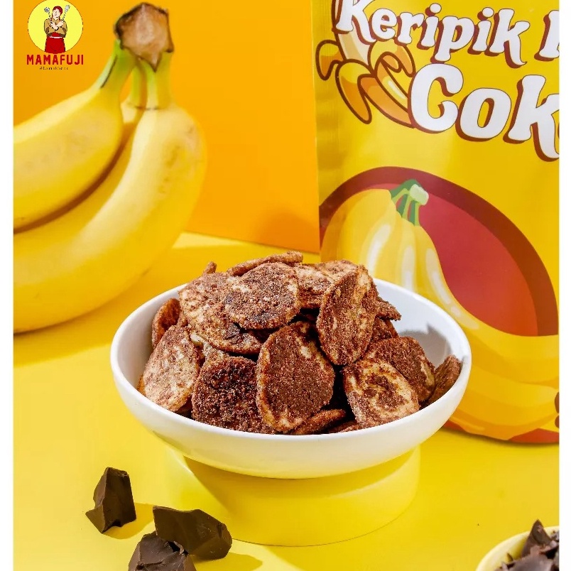

Kode UYY152 Mamafuji Keripik Pisang Coklat
