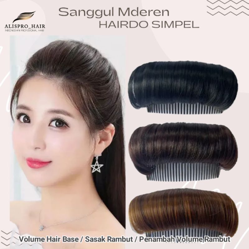 Volume Hair Base Sasak Rambut Alat Penambah Volume Rambut