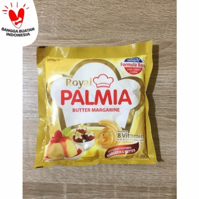 

TIPE XO179 Royal Palmia Butter Margarine 2gr